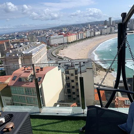 Apartamento Vistas Coruna 3 Habitaciones La Coruña Esterno foto