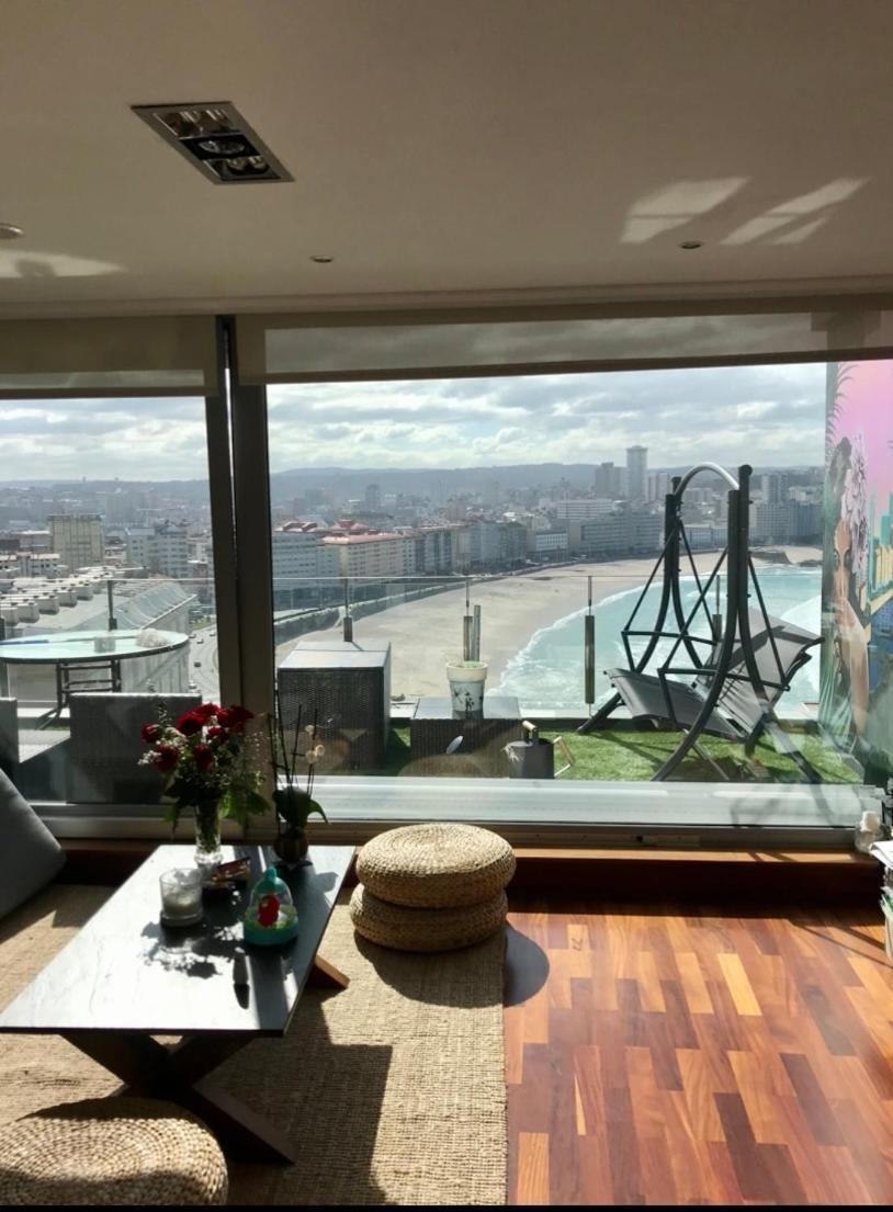 Apartamento Vistas Coruna 3 Habitaciones La Coruña Esterno foto
