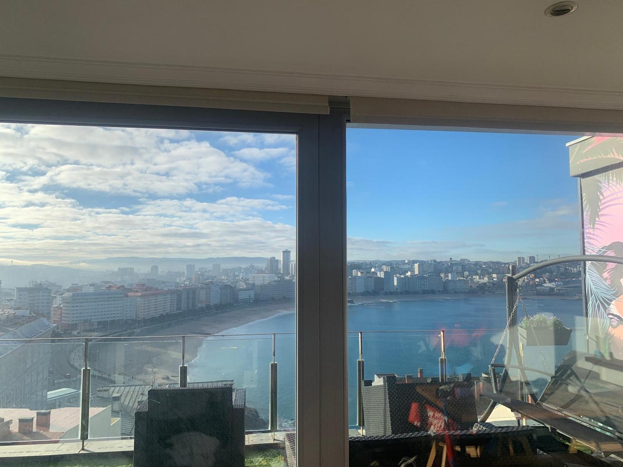 Apartamento Vistas Coruna 3 Habitaciones La Coruña Esterno foto